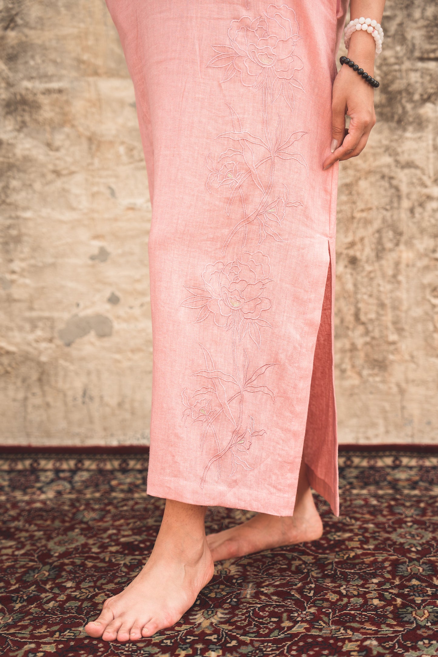 "Lychee Blossom" Maxi Dress